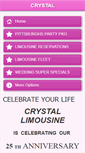Mobile Screenshot of crystallimo.net